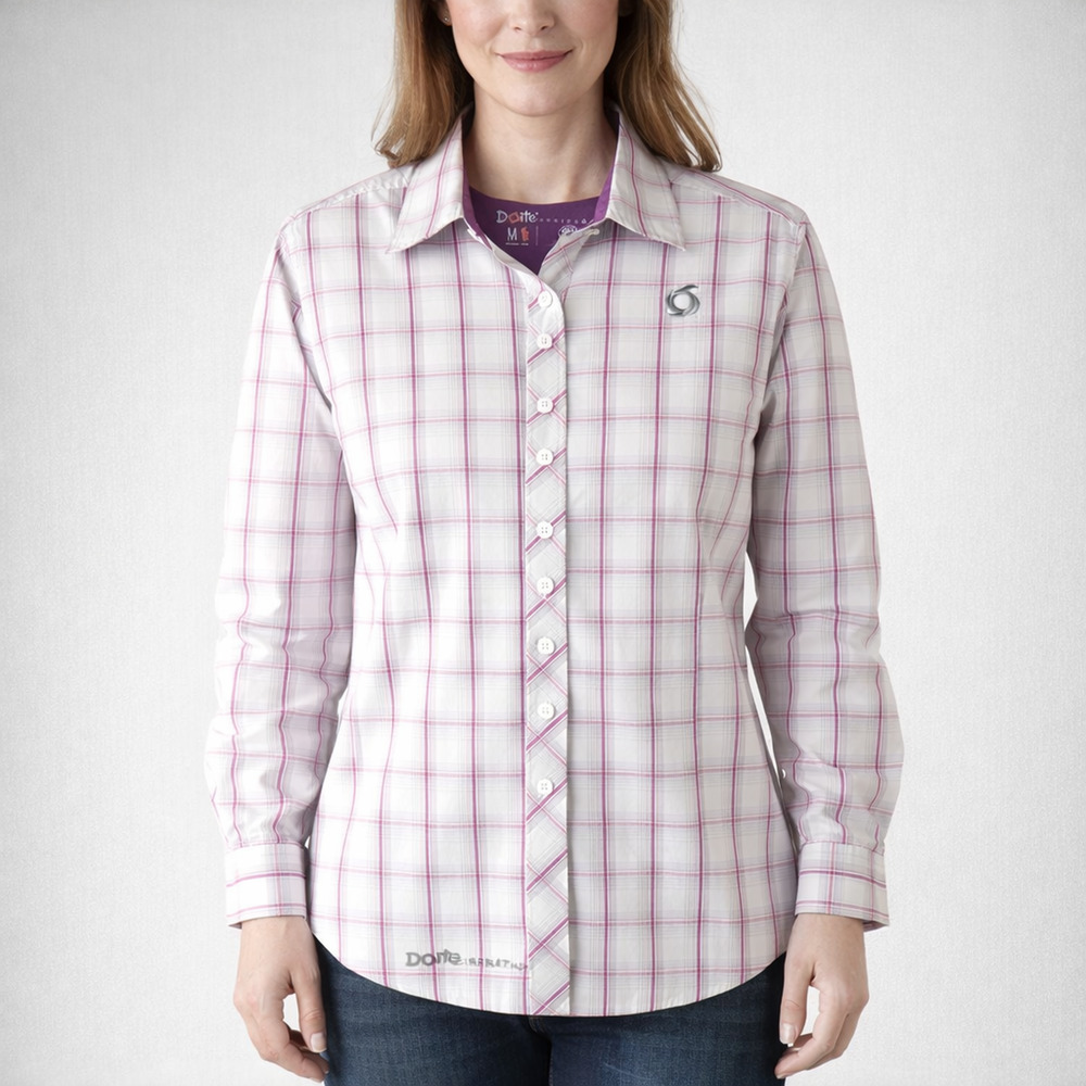 Doite Heritage Woman's Button Down Shirt Hiking Everyday Wear Size Med